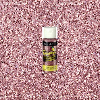 Sparkling Pink Craft Twinkles 2Oz.