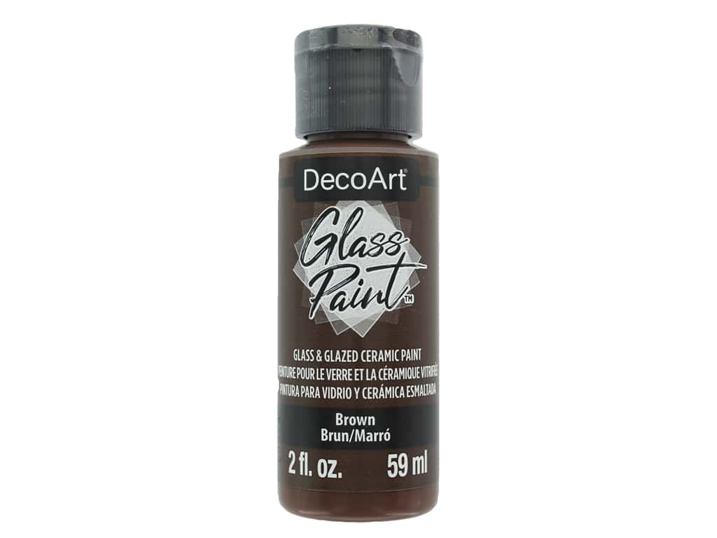 Brown Glass Paint - 2Oz.