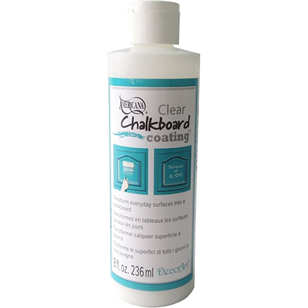 Clear Chalk Board Coating 8Oz.