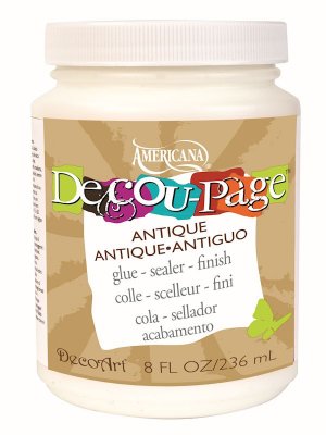 Decou-Page Antique - Wide Pot