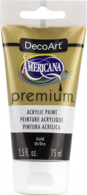 Gold Premium Acrylic Metallic