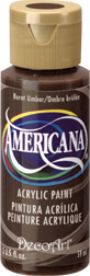 Burnt Umber Americana Acrylic 2Oz.