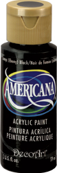 Lamp (Ebony) Black Americana Acrylic 2Oz.