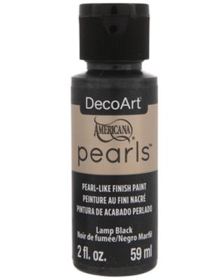 Lamp Black Americana Pearls - 2Oz.