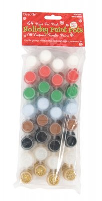 64 Pot Holiday Paint pot Set