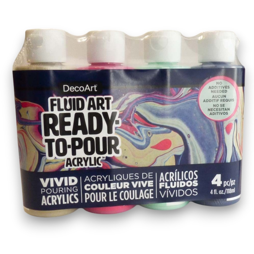 Carnival Fluid Art 4 Colour Value Pack