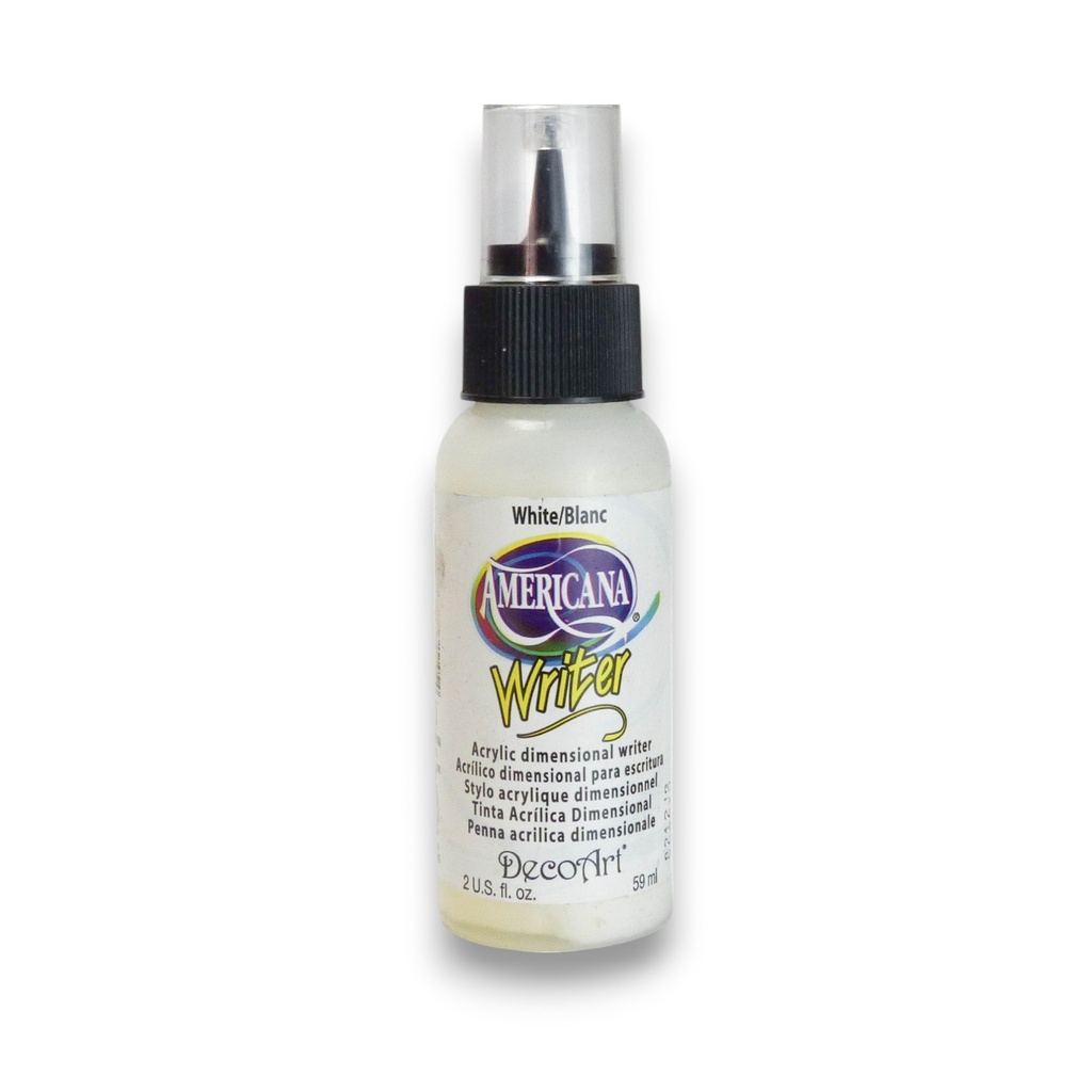 White Americana Acrylic Writer 2Oz.