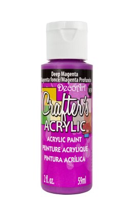 Deep Magenta Crafters Acrylic 2oz