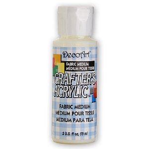 Fabric Medium Crafters Acrylic Mediums - 2oz