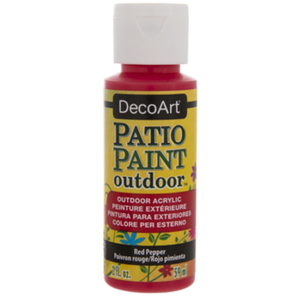 Red Pepper Patio Paint