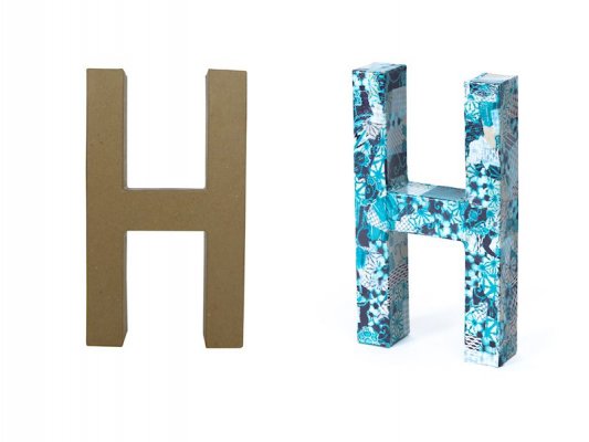 Fantasy Letter H (MIXED FONT)