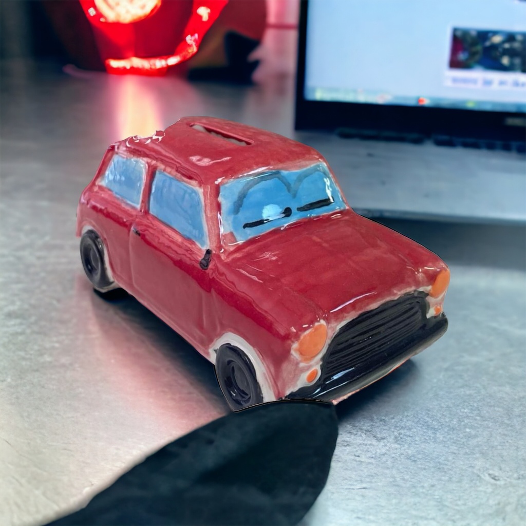 Mini Car Money Box (carton of 6)