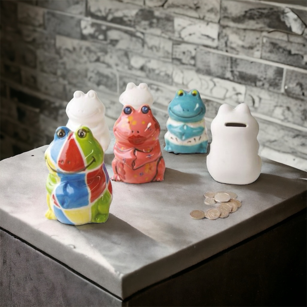 Smiley Froggy Bank (carton of 6)