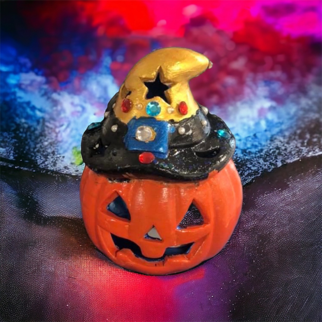 Pumpkin with Hat T-Light (carton of 12)