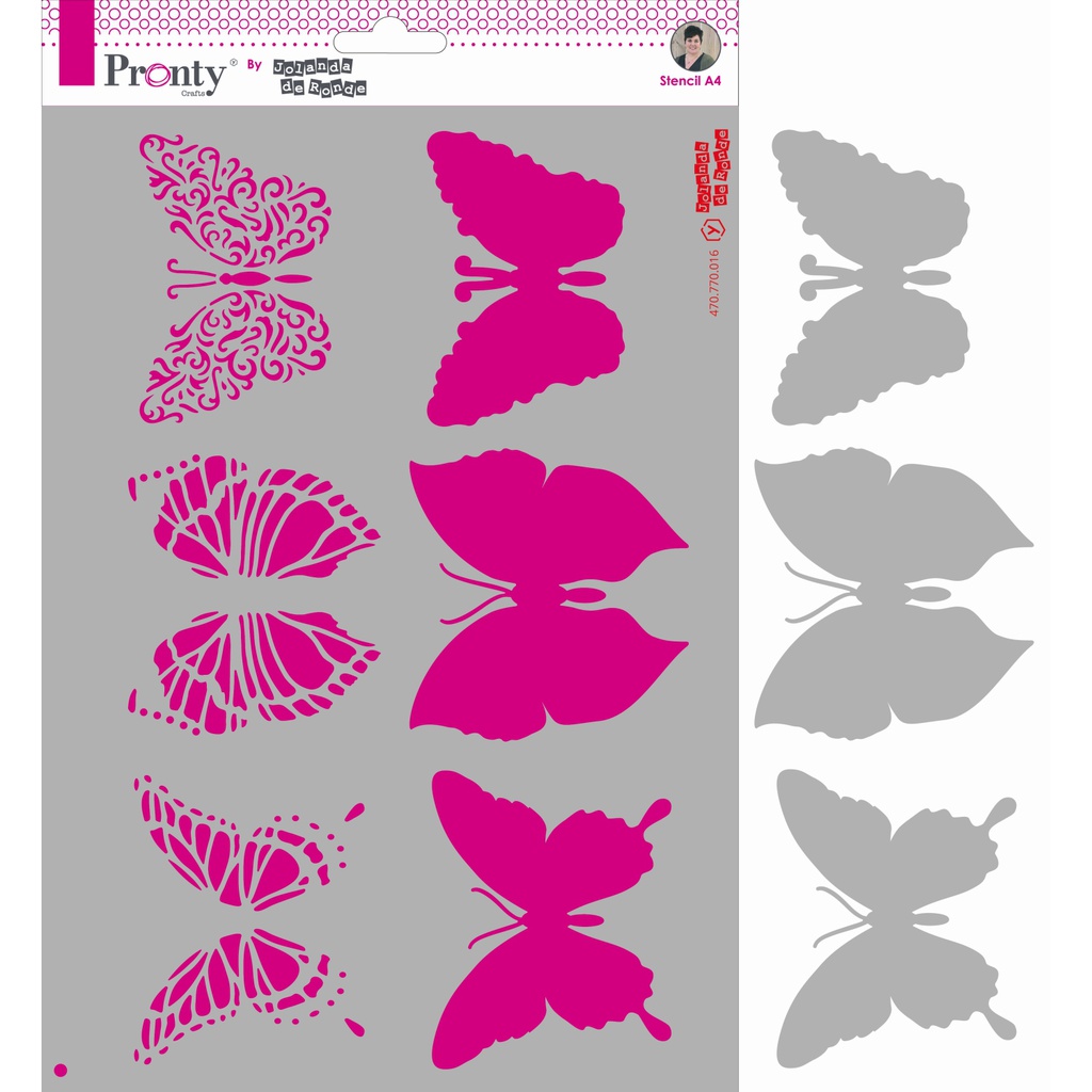 Butterflies A4by Jolanda