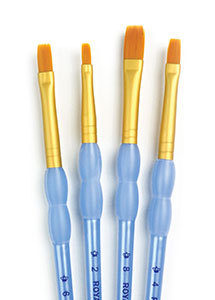 CC GOLD NYLON SHADER BRUSH SET 3 pack