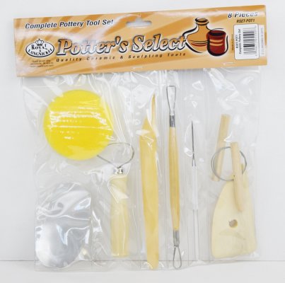 Complete pottery tool 8 pc