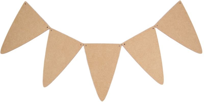 Bunting - 3mm MDF