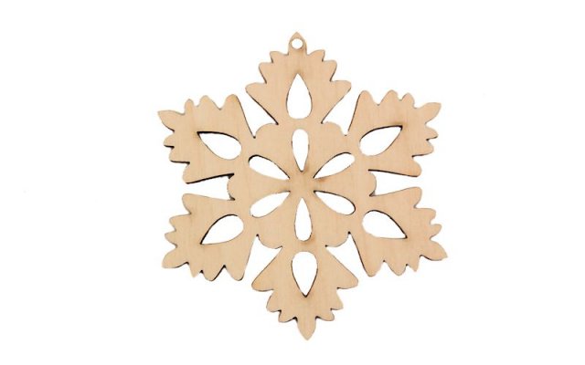 Plywood Xmas Ornaments 3mm F