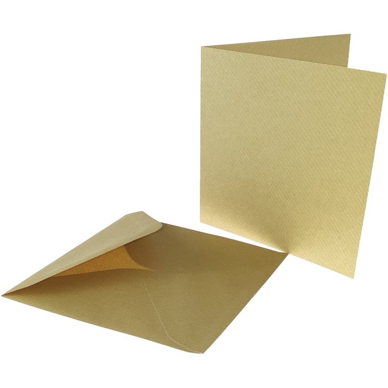 5x5 Brown Kraft Card-Special