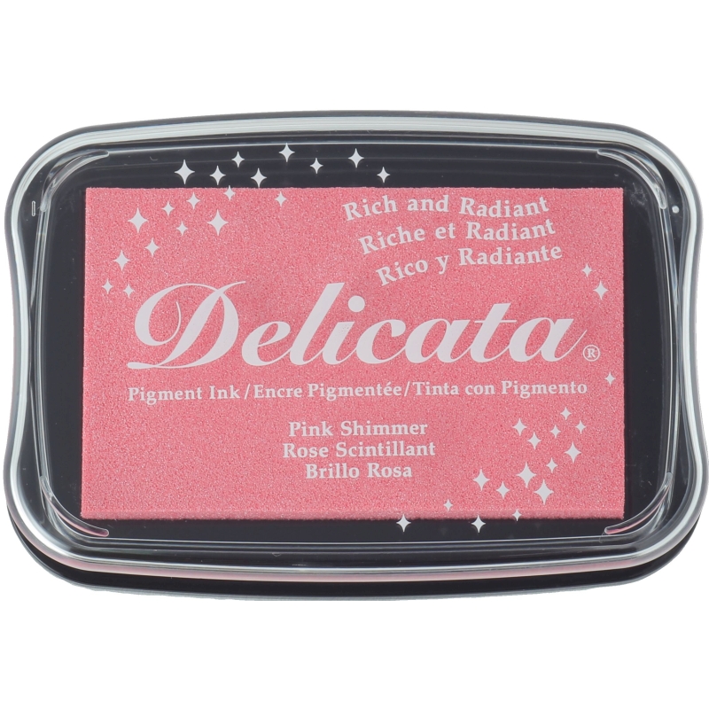 Delicata Ink Pad Pink Shimmer