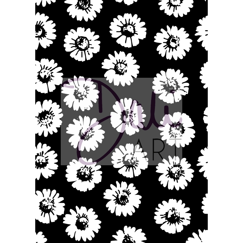 DA Floral Background A6