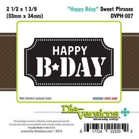 Sweet Phrases - Happy B Day