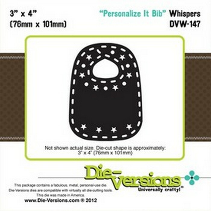 Whispers - Personalize It Bib