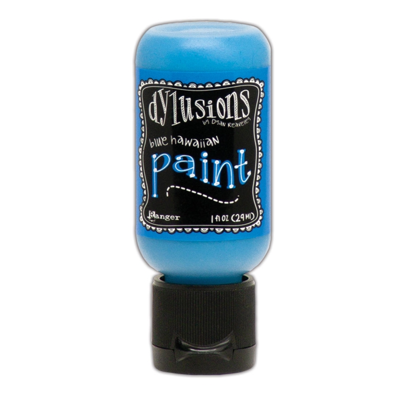 Dylusions Paint Blue Hawaiian