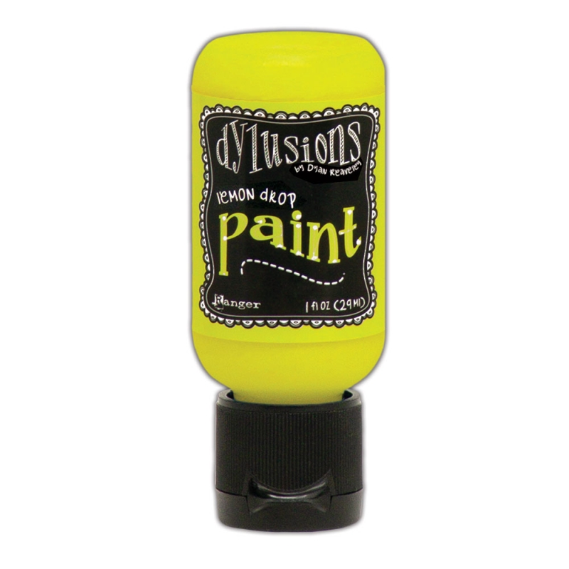 Dylusions Paint Lemon Drop