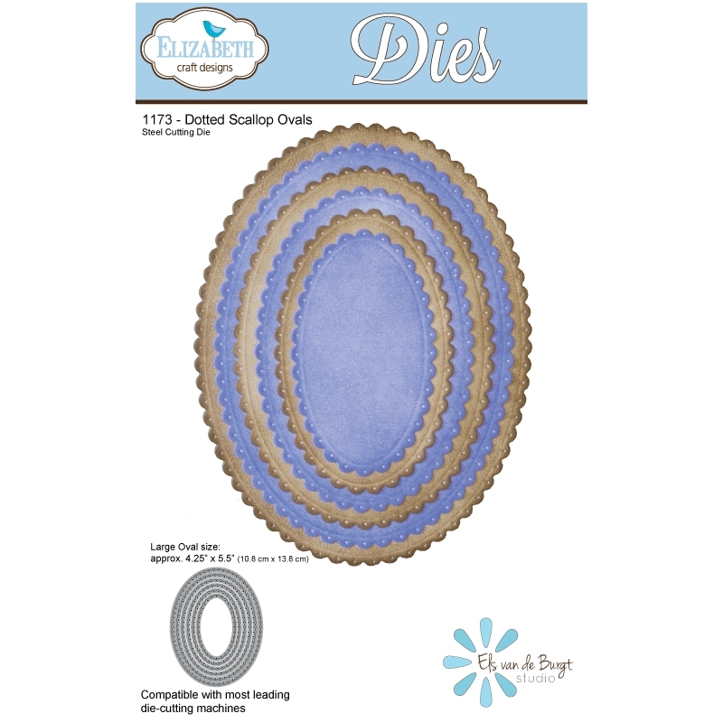 Dotted Scallop Ovals