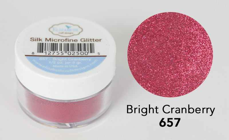 Bright Cranberry Glitter