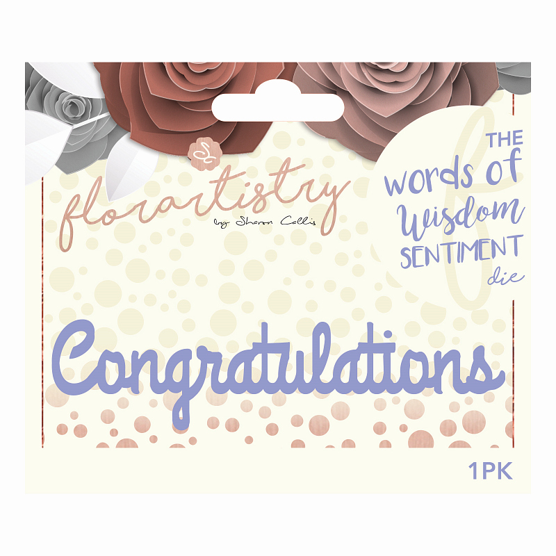 Word Die - Congratulations