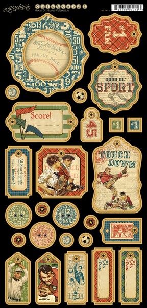 Good Ol' Sport Chipboard 1Sold In Singles