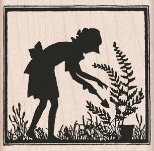 Lets Garden Silhouette - Wood