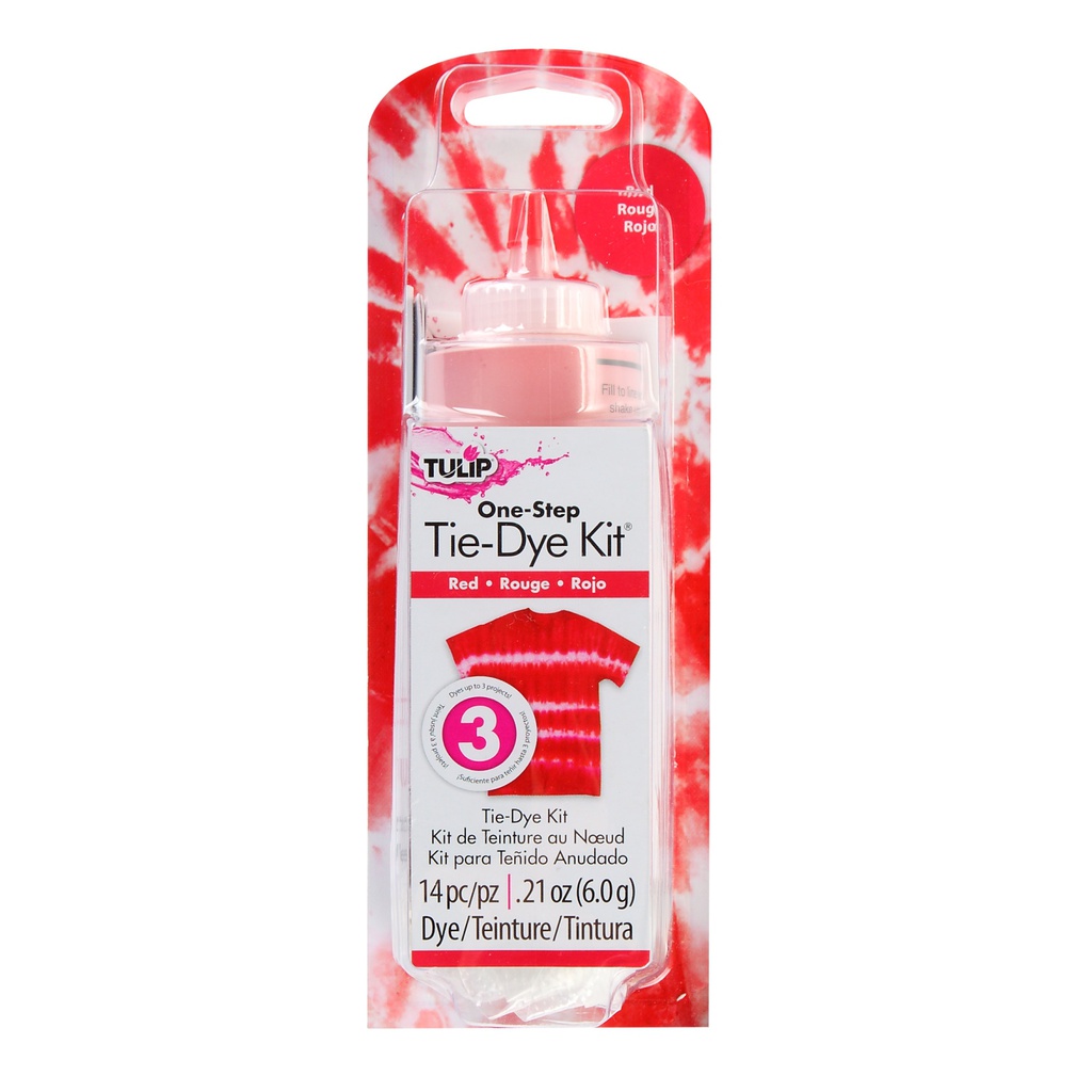 Tulip Red One-step Tie Dye Kit