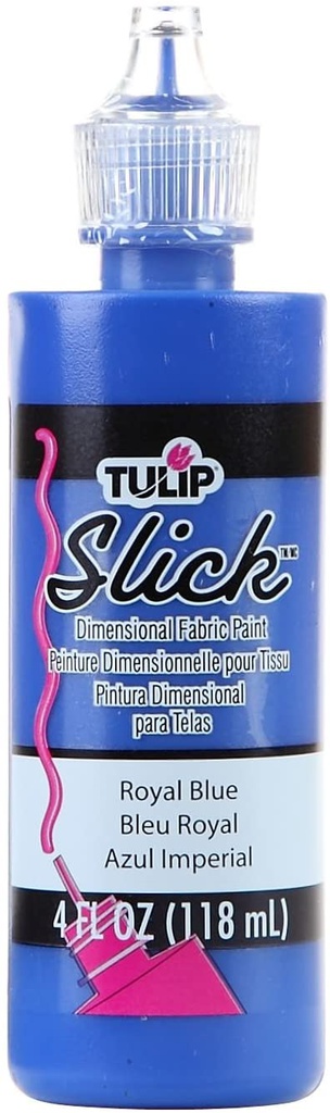 Tulip Slick Royal Blue Dimensional Fabric Paint 4oz