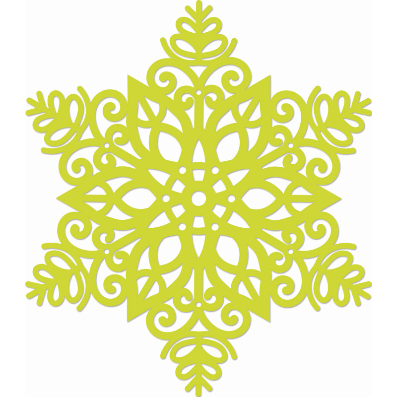 Die Intricate Snowflake