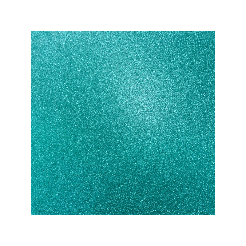 Glitter Cardstock - Lagoon Sold in Packs of 10 Sheets