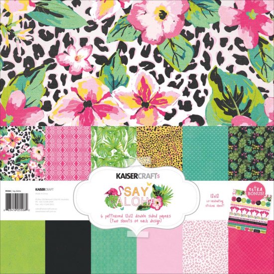 Say Aloha Paper Pack With Sticker