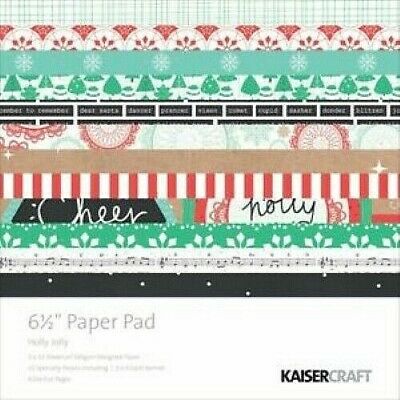 Holly Jolly 6.5 inch Paper Pad