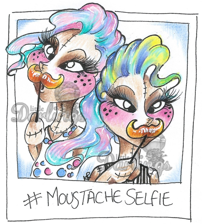 Moustache Selfie