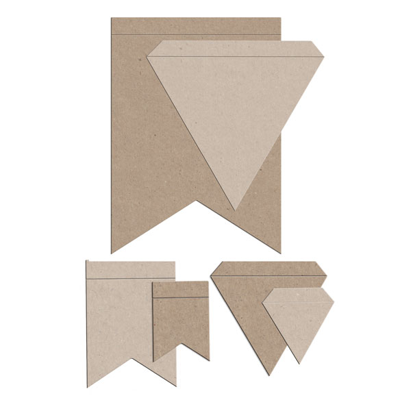 Pennants/Cutting Dies