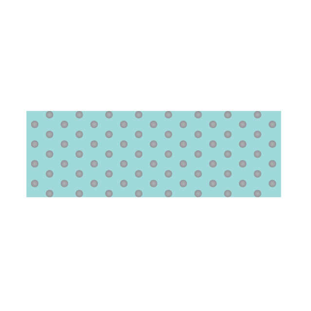 Silver Polka Dots/15Mm Tape