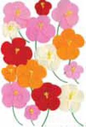 Pink Red Orange Poppy Sticker