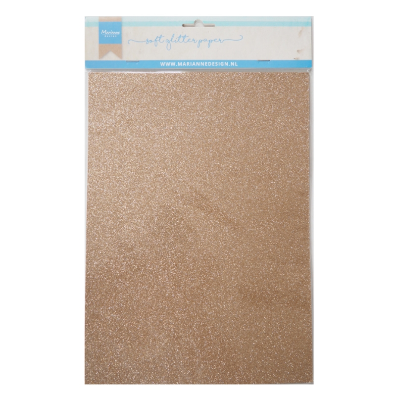 Soft Glitter paper - Bronze