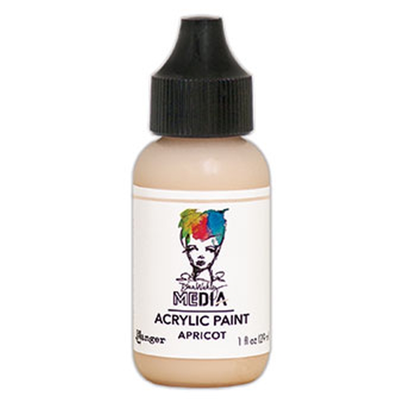 Apricot Dina Wakley MEdia Paints (1oz)