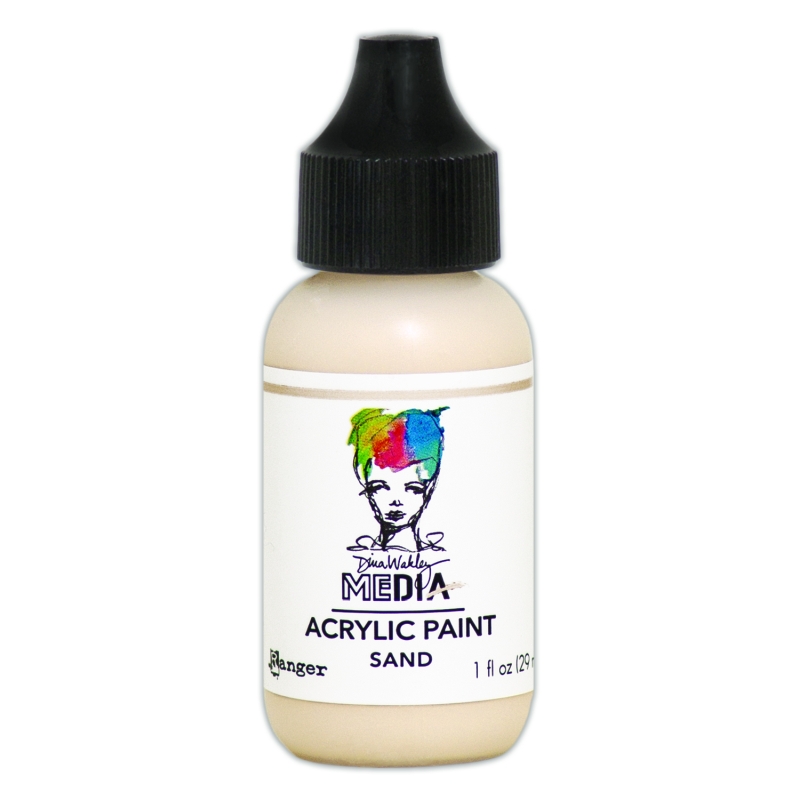 Sand Dina Wakley MEdia Paints (1oz)