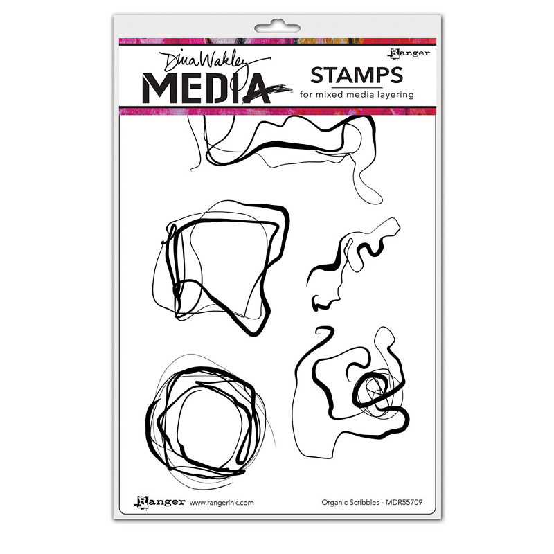 Stamp Organic Scribbles