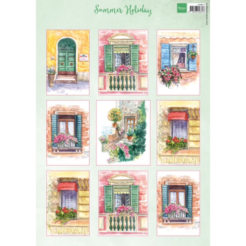 Summer Holiday Sold in Packs of 10 Sheets